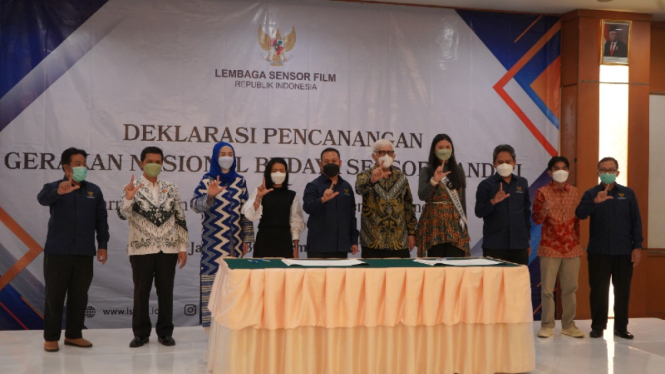  Deklarasi Gerakan Nasional Budaya Sensor Mandiri LSF.