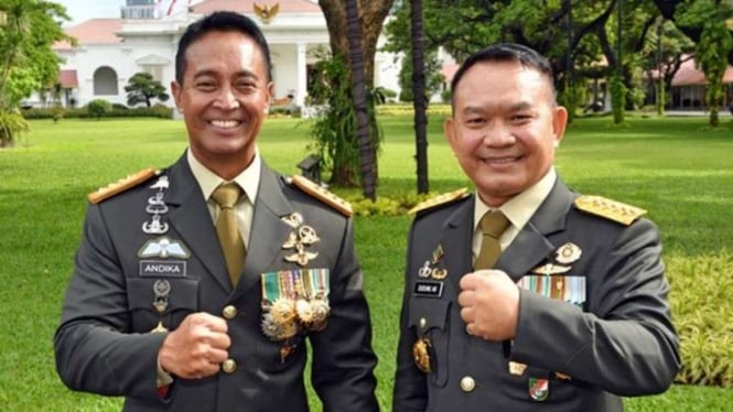 VIVA Militer: Jenderal TNI Andika Perkasa dan Jenderal TNI Dudung Abdurachman