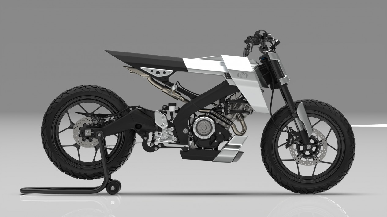 Begini Jadinya Jika Yamaha XSR 150 Dibikin Motor Modern