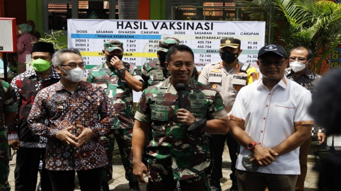 Panglima TNI Jenderal Andika Perkasa di Yogyakarta