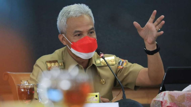 Gubernur Jawa Tengah Ganjar Pranowo.