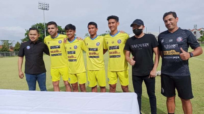 Arema FC memperkenalkan 4 pemain baru.