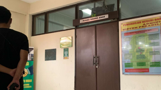 Ruang sidang anak di Pengadilan Negeri Klas 1A Khusus Bandung.