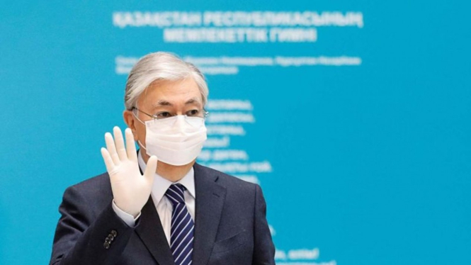 Presiden Kazakhstan Kassym-Jomart Tokayev.