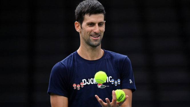 Beberapa pihak merasa bingung mendengar kabar Djokovic diberikan izin masuk Australia tanpa vaksinasi COVID-19. (Getty Images: Justin Setterfield)