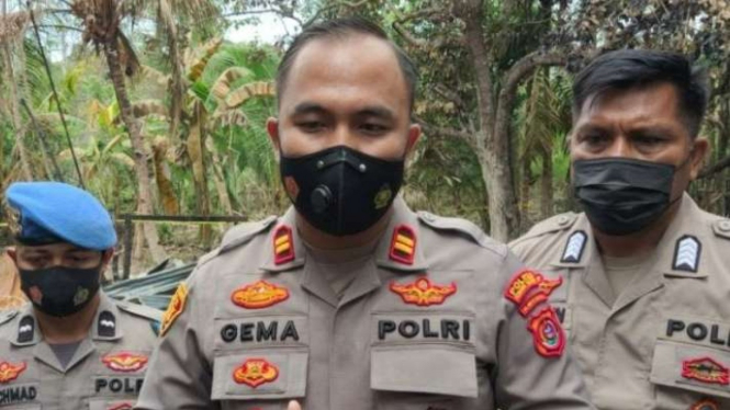 Kepala Polsek Moramo Utara di Kabupaten Konawe Selatan, Sulawesi Tenggara, Iptu Gema Brajaksono.