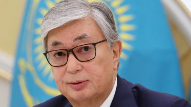 Presiden Kazakhstan Kassym-Jomart Tokayev, Juni 2019.
