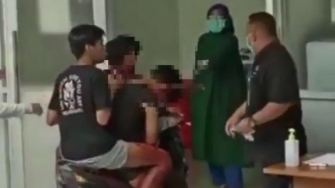 Kasus pembacokan remaja tembus kepala di Cengkareng.