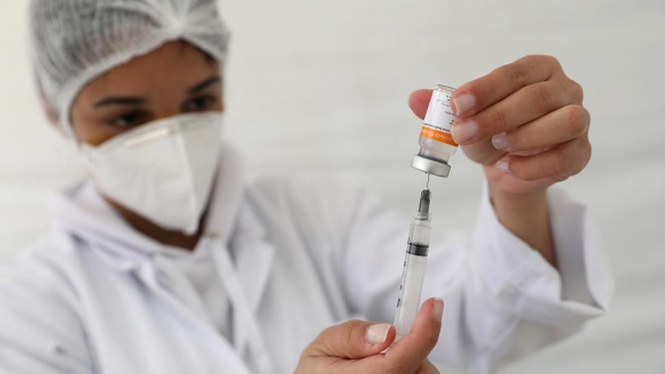 Vaksin masih efektif. Getty Images via BBC Indonesia