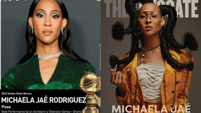 MJ Rodriguez, aktris transgender pertama peraih titel Golden Globe