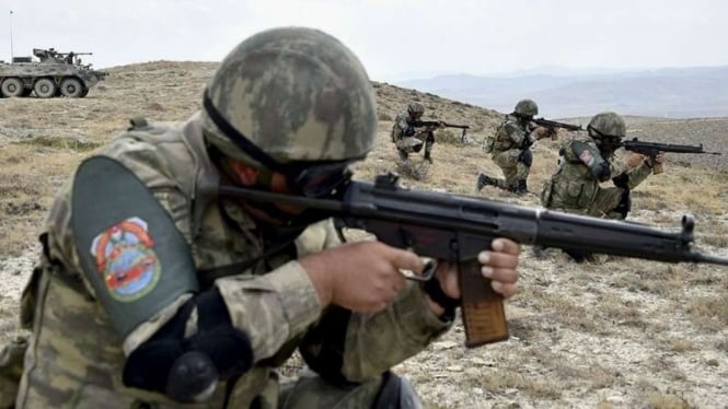 VIVA Militer: Tentara Azerbaijan terlibat kontak tembak dengan pasukan Armenia