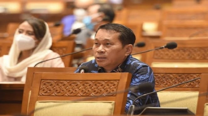 Anggota komisi III DPR RI dari Fraksi Partai Demokrat, Santoso