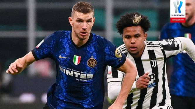 Dramatis, Inter Milan Juara Supercoppa Italia Usai Tekuk Juventus