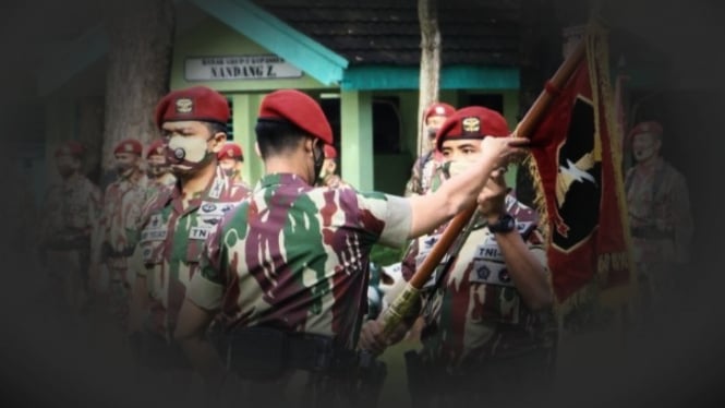 VIVA Militer: Serah terima jabatan Komandan Batalyon 33 Grup 3 Kopassus.