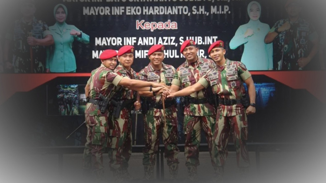 4 Komandan Batalyon Rahasia Kopassus Tni Diganti