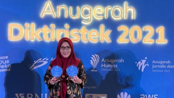 Unhas raih dua penghargaan ajang Anugerah Humas Diktiristek 2021