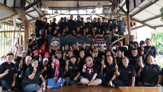 Relawan Sahabat Ganjar di Bandung.