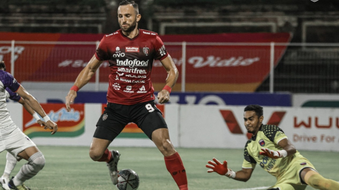 Penyerang Bali United, Ilija Spasojevic