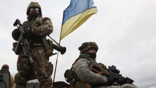 VIVA Militer: Tentara Ukraina di perbatasan Rusia
