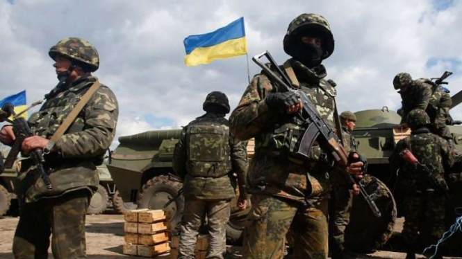 VIVA Militer: Tentara Ukraina di perbatasan Rusia
