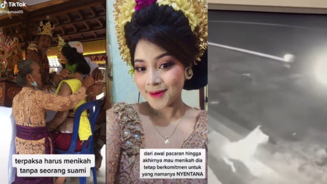 Viral Wanita Bali Nikah Tanpa Suami hinga Anjing Mati