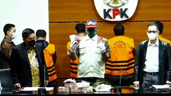 KPK merilis penangkapan Bupati Langkat Terbit Rencana Perangin Angin