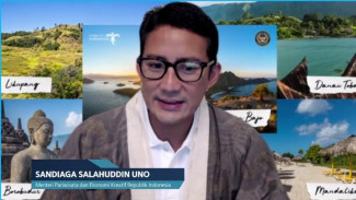 Sandiaga: Pergerakan Wisnus Jadi Andalan Pemulihan Sektor Pariwisata