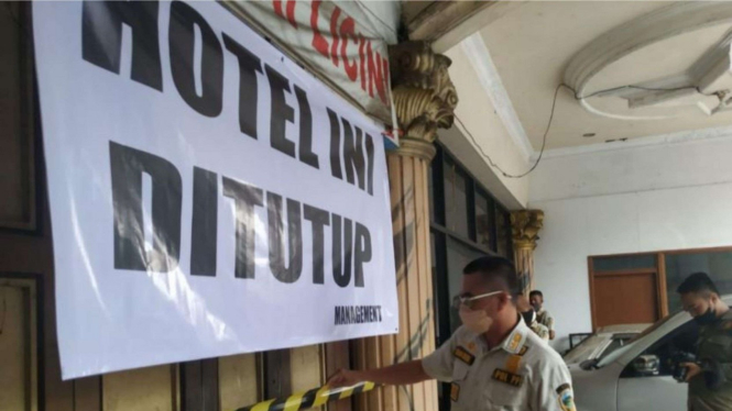 hotel di Tasikmalaya ditutup
