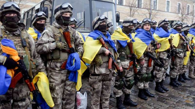 VIVA Militer: Pasukan militer Ukraina di Kharkiv
