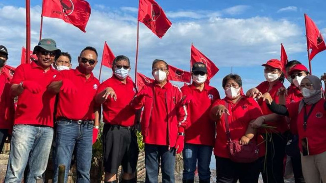 PDIP menggelar kegiatan penanaman pohon serentak se-Indonesia