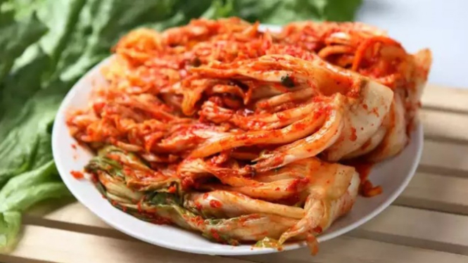 Kimchi atau kubis Korea pedas
