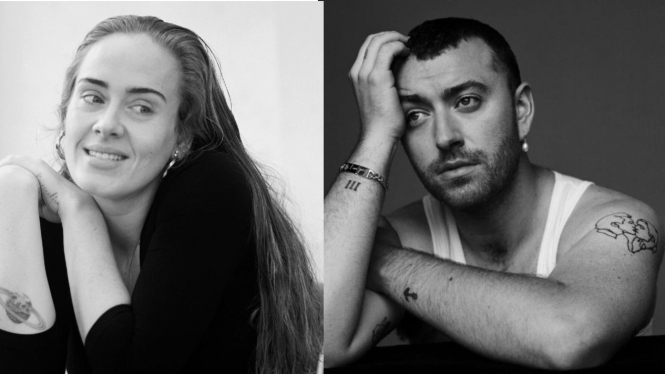 Adele dan Sam Smith.