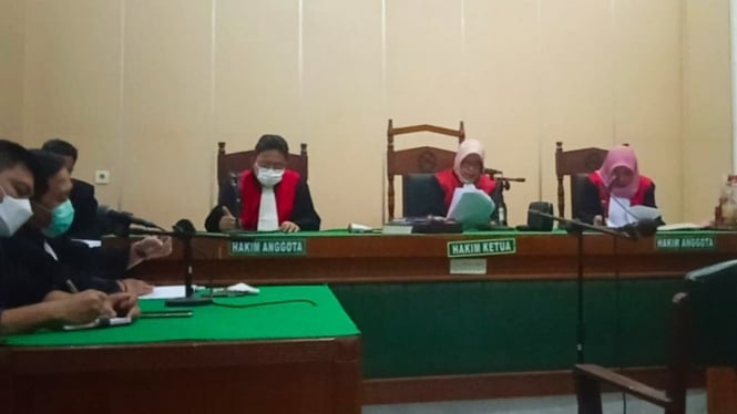 Sidang kasus dengan terdakwa Yusmada berlangsung di PN Medan