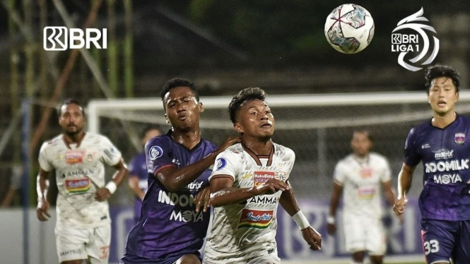 Laga Persita Tangerang vs Persija Jakarta di Liga 1