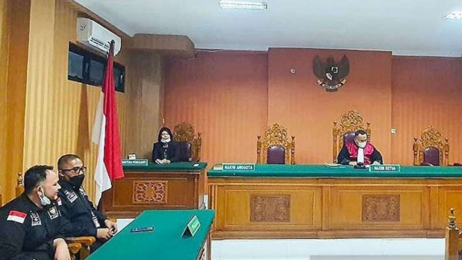 Hakim membacakan amar putusan permohonan suntik mati diajukan di Pengadilan Negeri Lhokseumawe, Aceh, Kamis, 27 Januari 2022.