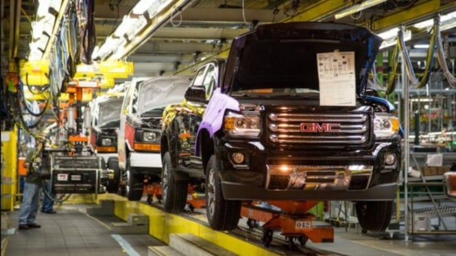 Pabrik General Motors di Amerika Serikat.