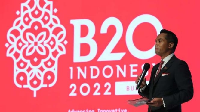 Ketua Dewan Pertimbangan Kadin Indonesia Anindya Bakrie.