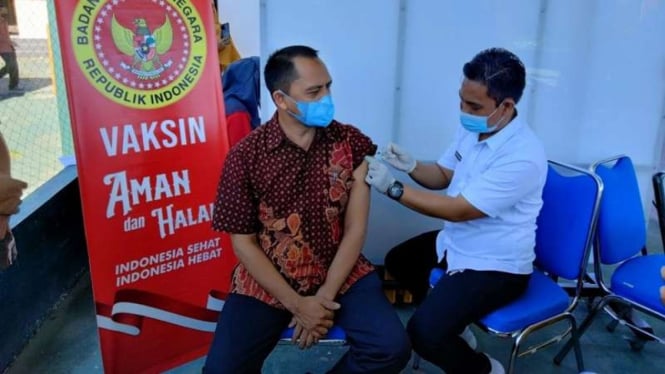 BIN Gorontalo gelar vaksinasi booster pegawai Kemenag