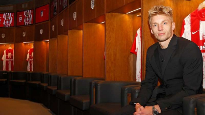 Daniel Wass resmi bergabung dengan Atletico Madrid.