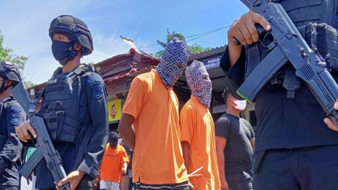 Para pelaku pembakaran karaoke di Sorong ditangkap polisi