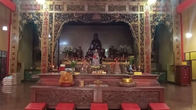 Vihara Avalokitesvara yang berada di Kasemen, Kota Serang, Banten.