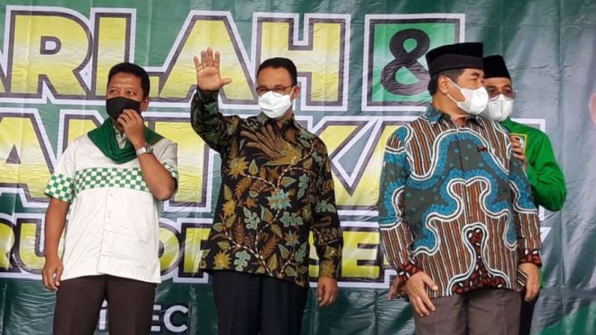 Anies Baswedan dan Romahurmuziy hadiri Muskerwil PPP di DIY 