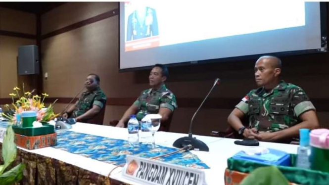 VIVA Militer: Panglima TNI Jenderal Andika Perkasa ketika berkunjung ke Timika