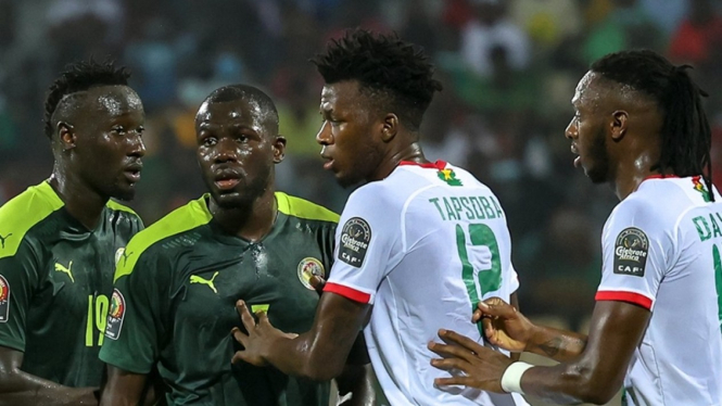 Pertandingan Senegal melawan Burkina Faso