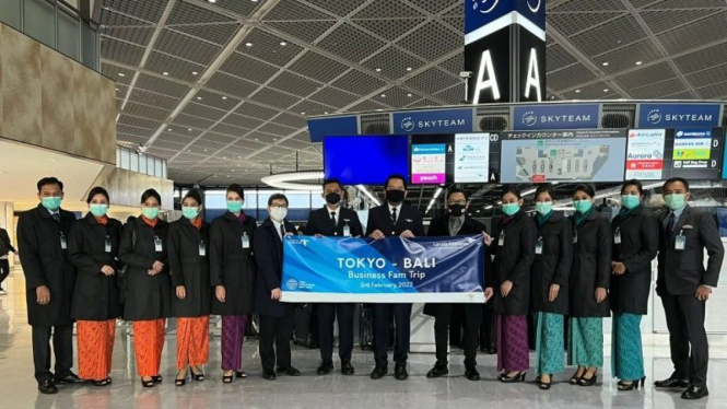 Garuda Indonesia Buka Penerbangan Tokyo-Bali