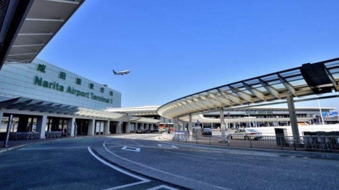 Bandara Narita, Tokyo, Jepang.