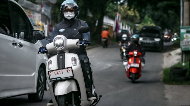 Yamaha Fazio Hybrid está conectado