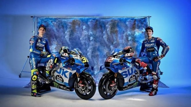 Joan Mir dan Alex Rins untuk MotoGP 2022