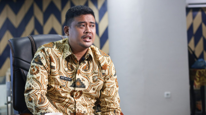Wali Kota Medan Bobby Nasution Wali Kota Medan Bobby Nasution