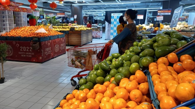 Ilustrasi belanja/supermarket.